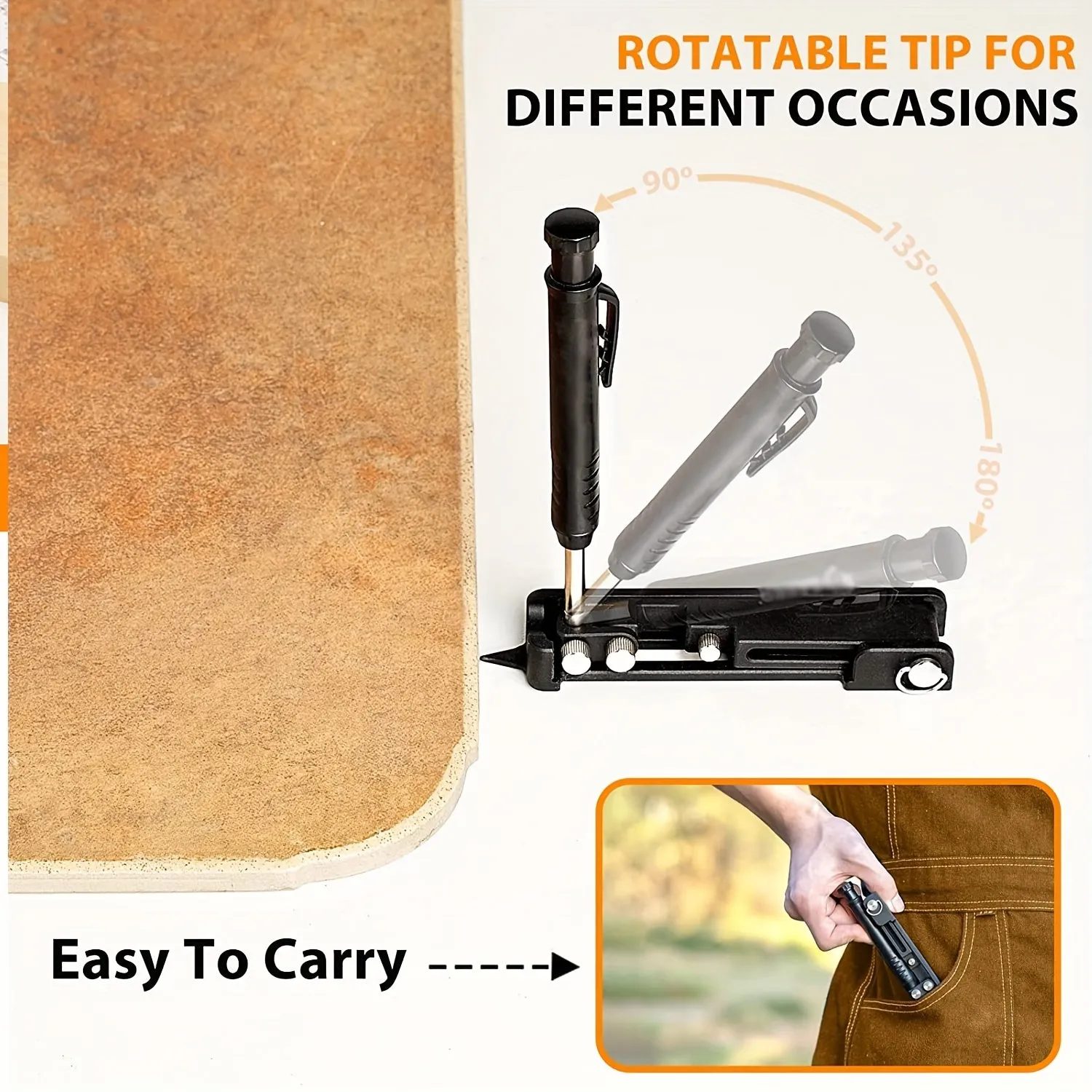 Enhance DIY Projects with Versatile Woodworking Scribing Tool