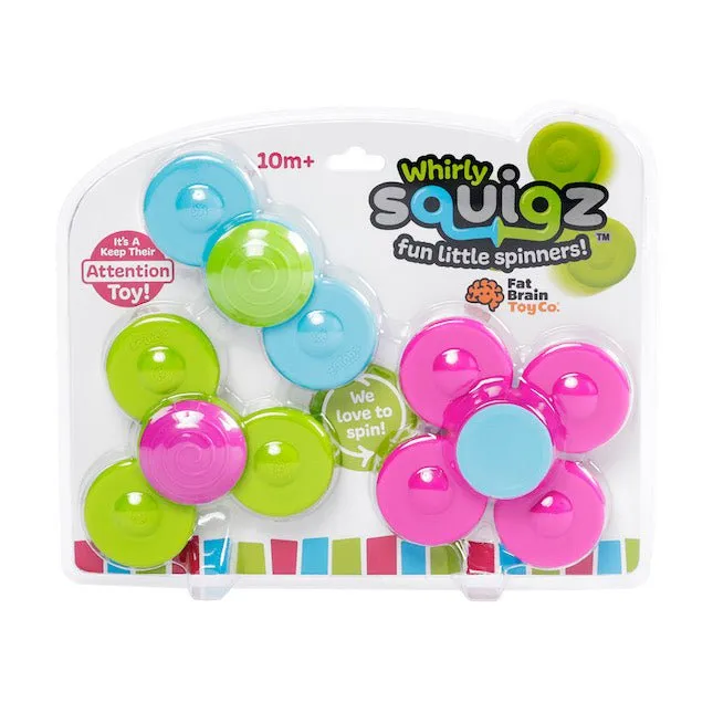 Fat Brain Toys - Whirly Squigz Sensory Toy