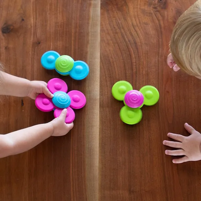 Fat Brain Toys - Whirly Squigz Sensory Toy