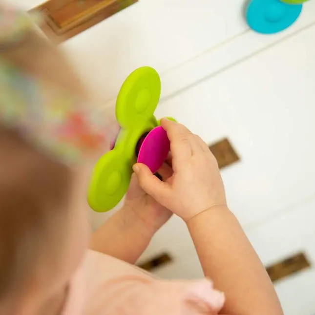 Fat Brain Toys - Whirly Squigz Sensory Toy