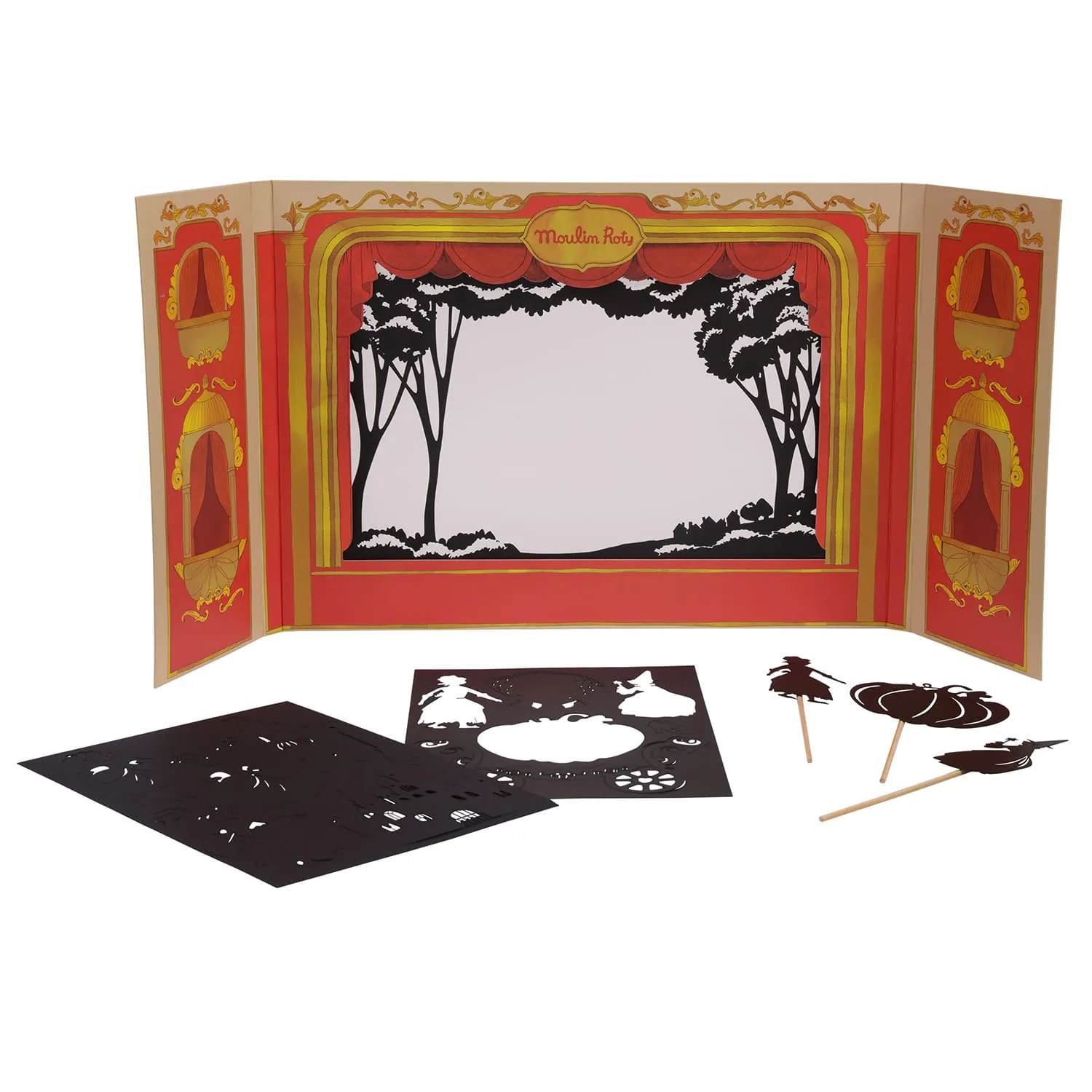 Grand Puppet Shadow Theatre   Shadow Puppets - Moulin Roty