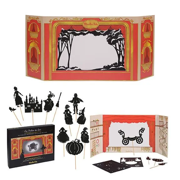 Grand Puppet Shadow Theatre   Shadow Puppets - Moulin Roty