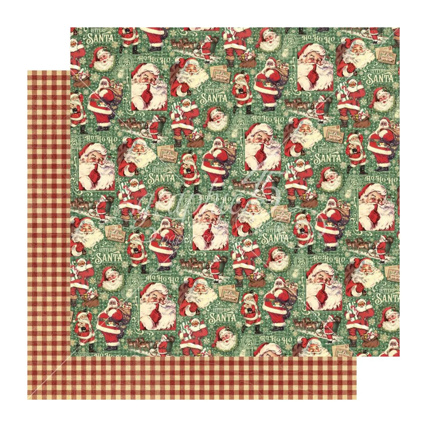 Graphic 45 Collection Pack 12"x 12" - Letters to Santa