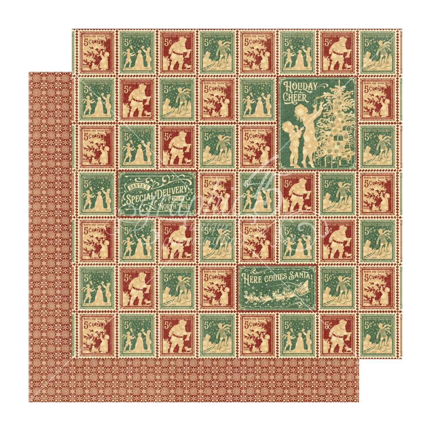 Graphic 45 Collection Pack 12"x 12" - Letters to Santa