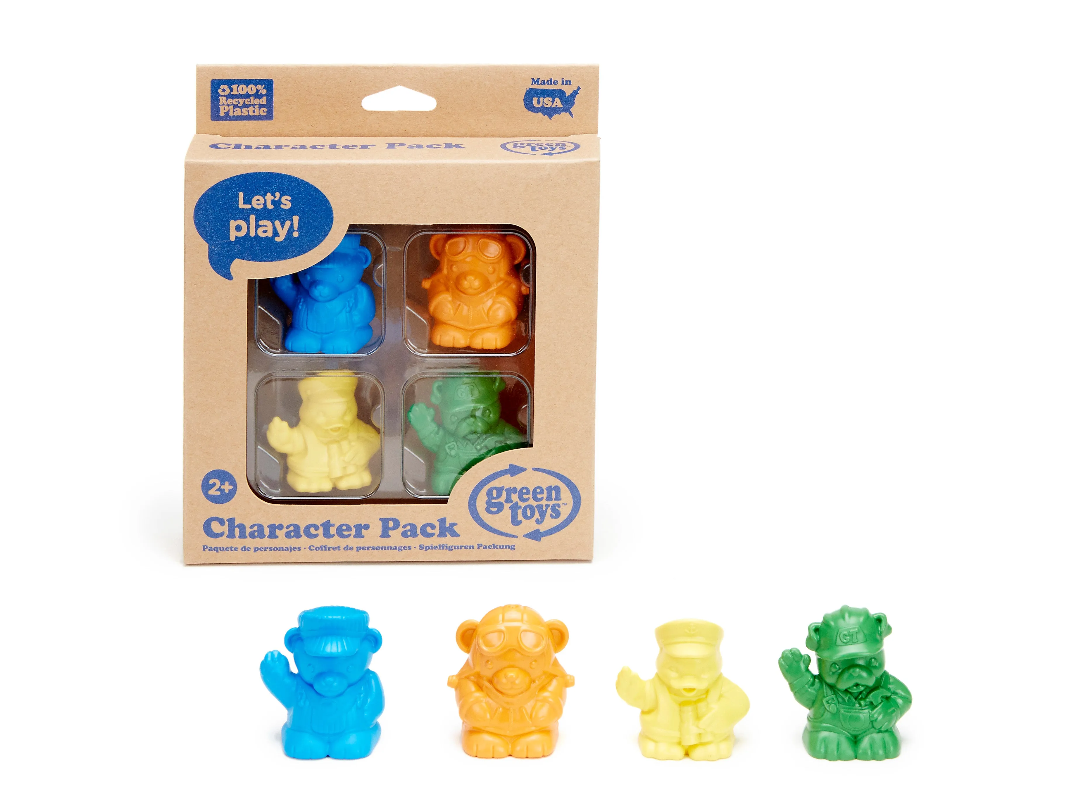 Green Toys Animal Characters (4 pack)