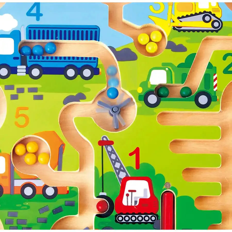 Hape Construction & Number Maze