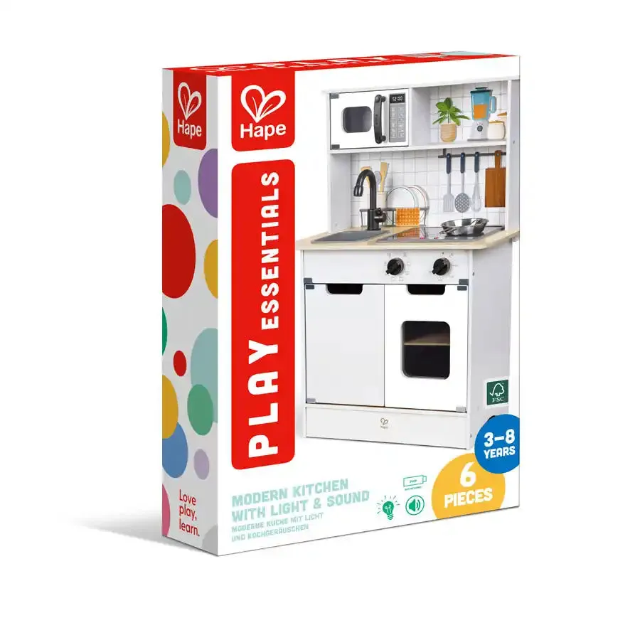 Hape Kitchen Playset Light and Sound with Accessories (Pack of 5)
