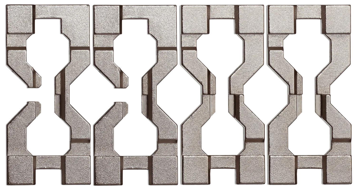 Huzzle Puzzle Cast Hourglass