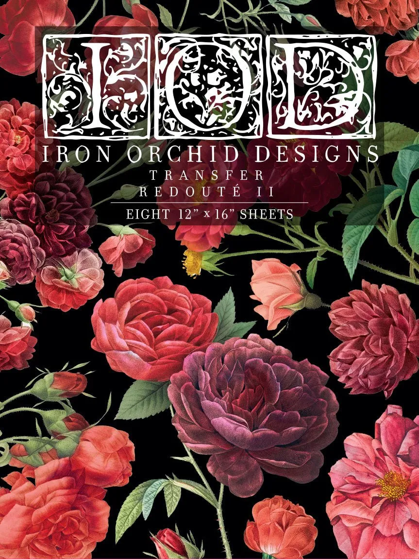 IOD Redoute II Decor Transfer - Iron Orchid Designs