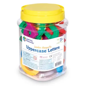 Jumbo Magnetic Letters: Uppercase