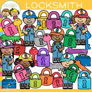 Kids Locksmith Clip Art