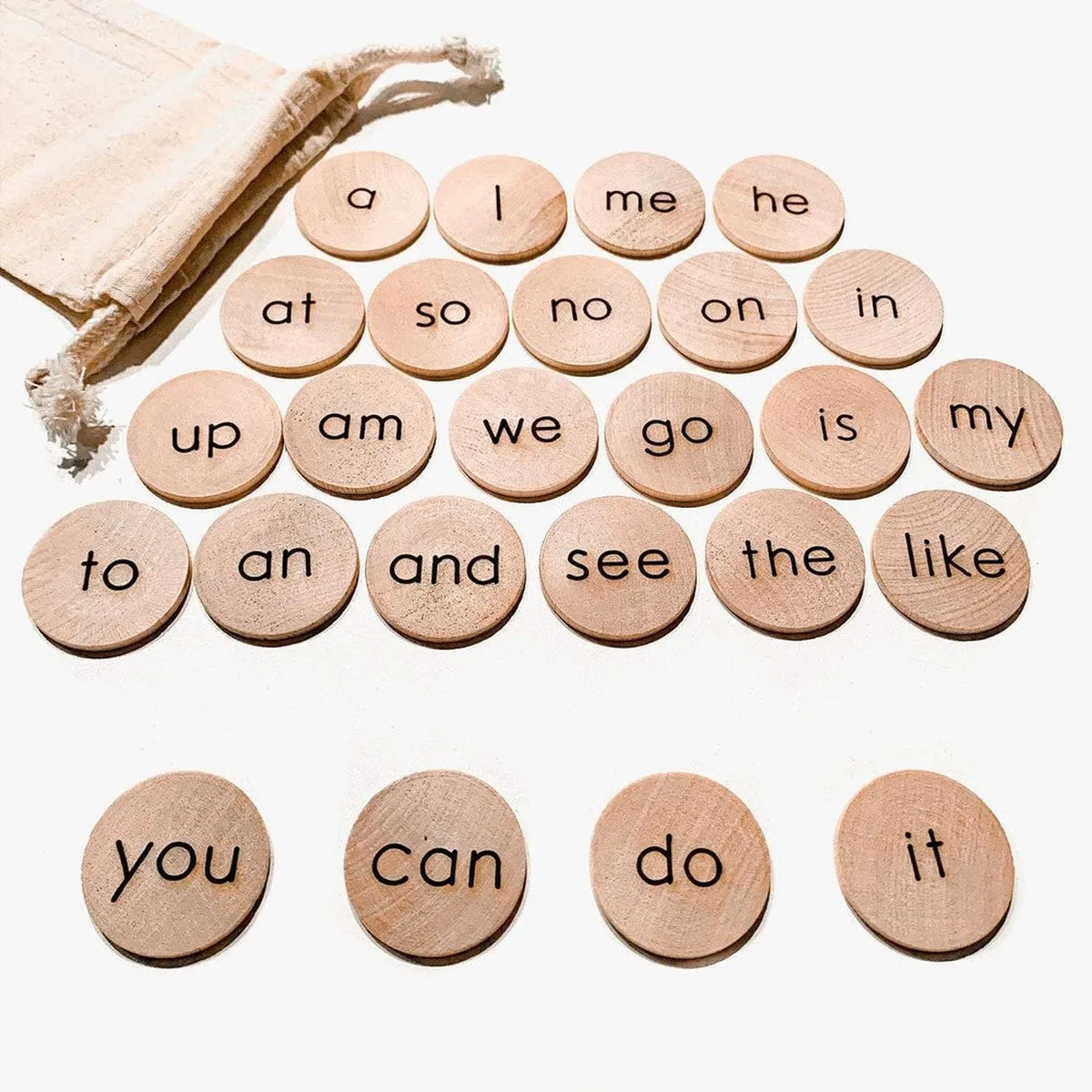 kindergarten sight word discs