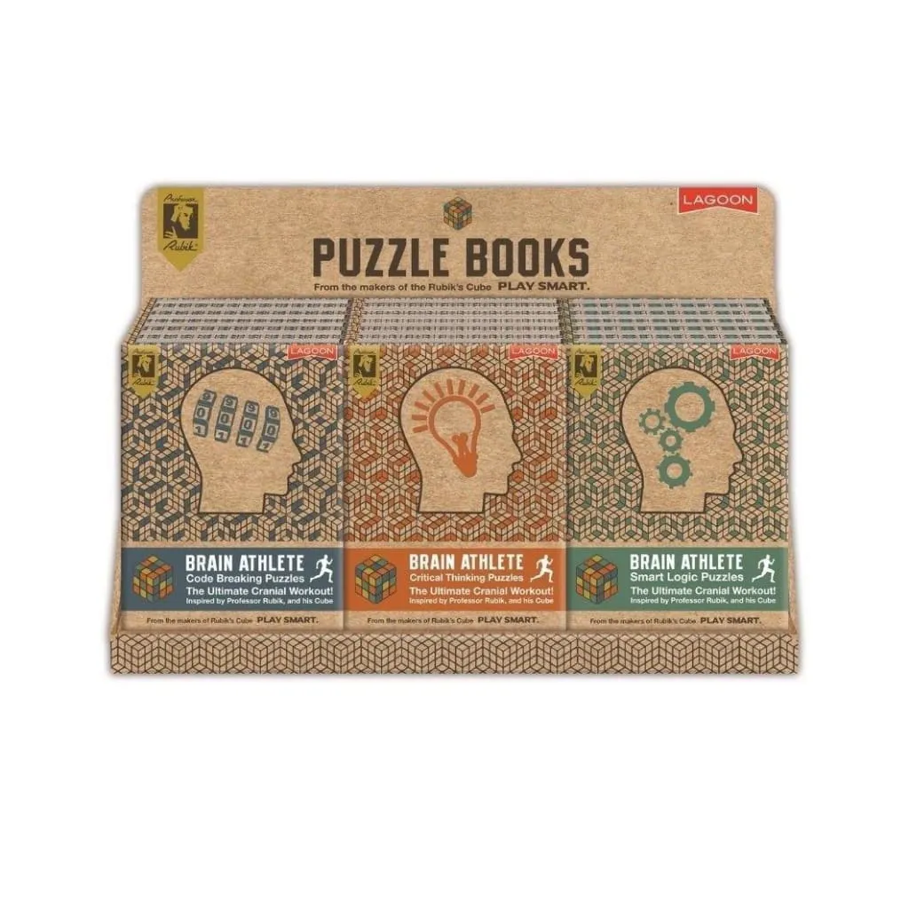 Lagoon Rubik Brain Athlete Puzzle Books