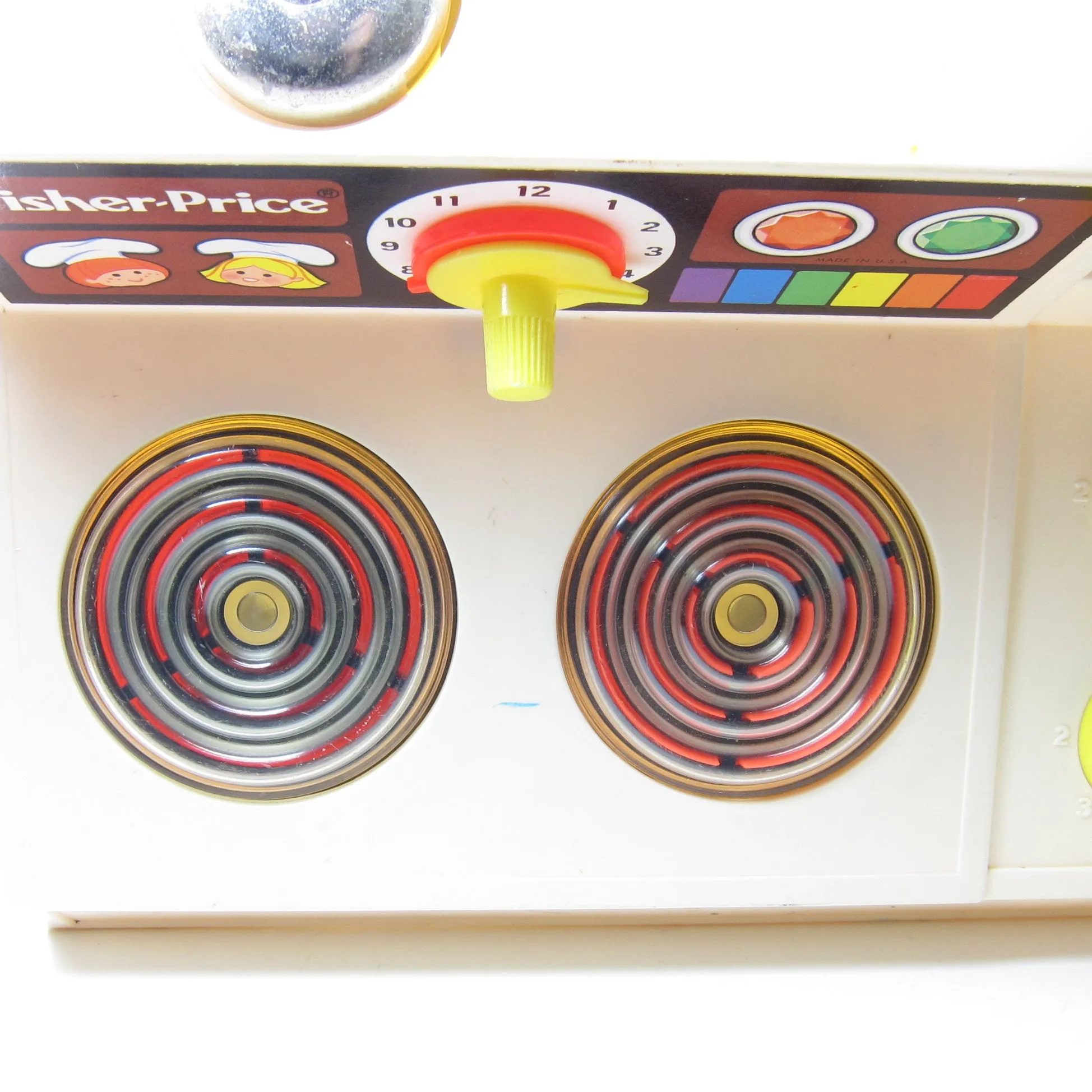 Magic Burner Kitchen Stove Vintage 1978 Fisher-Price Toy