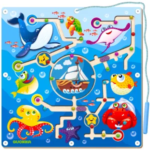 Magnetic Maze Toddler Games | Activity Busy Board