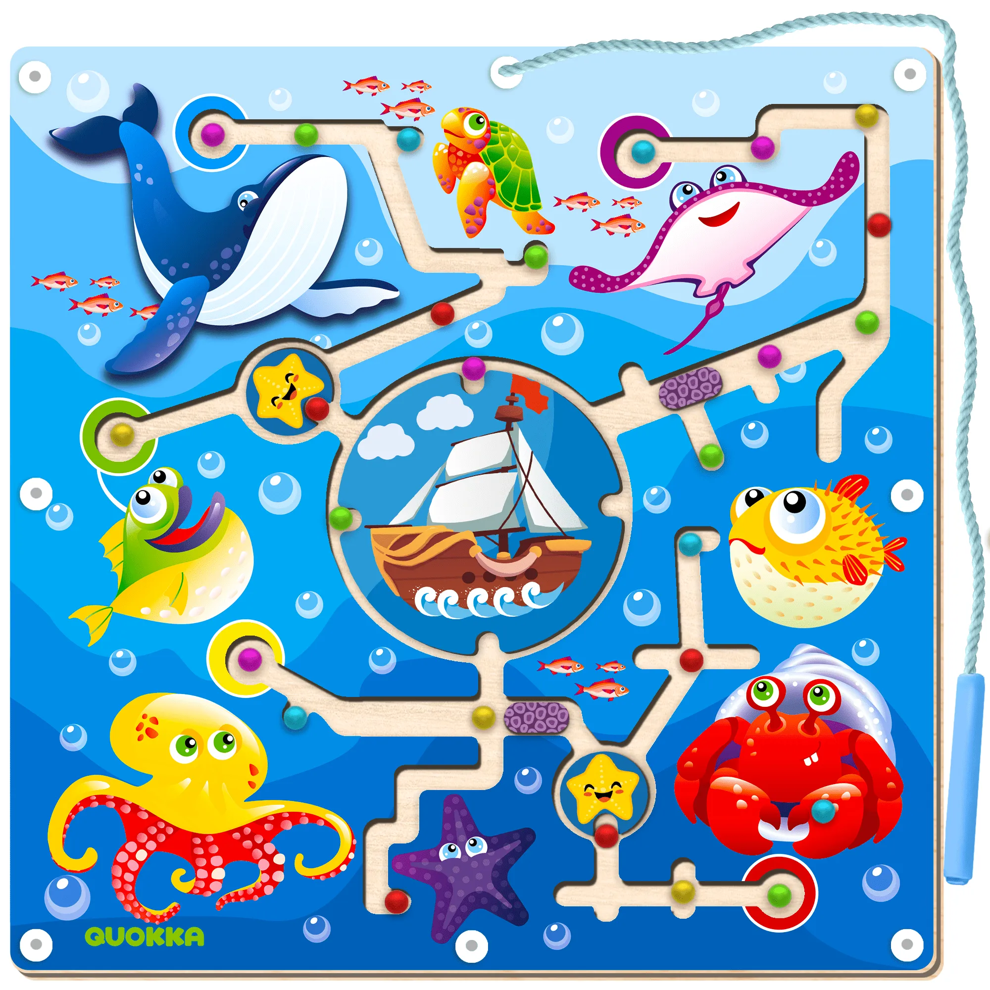 Magnetic Maze Toddler Games | Activity Busy Board