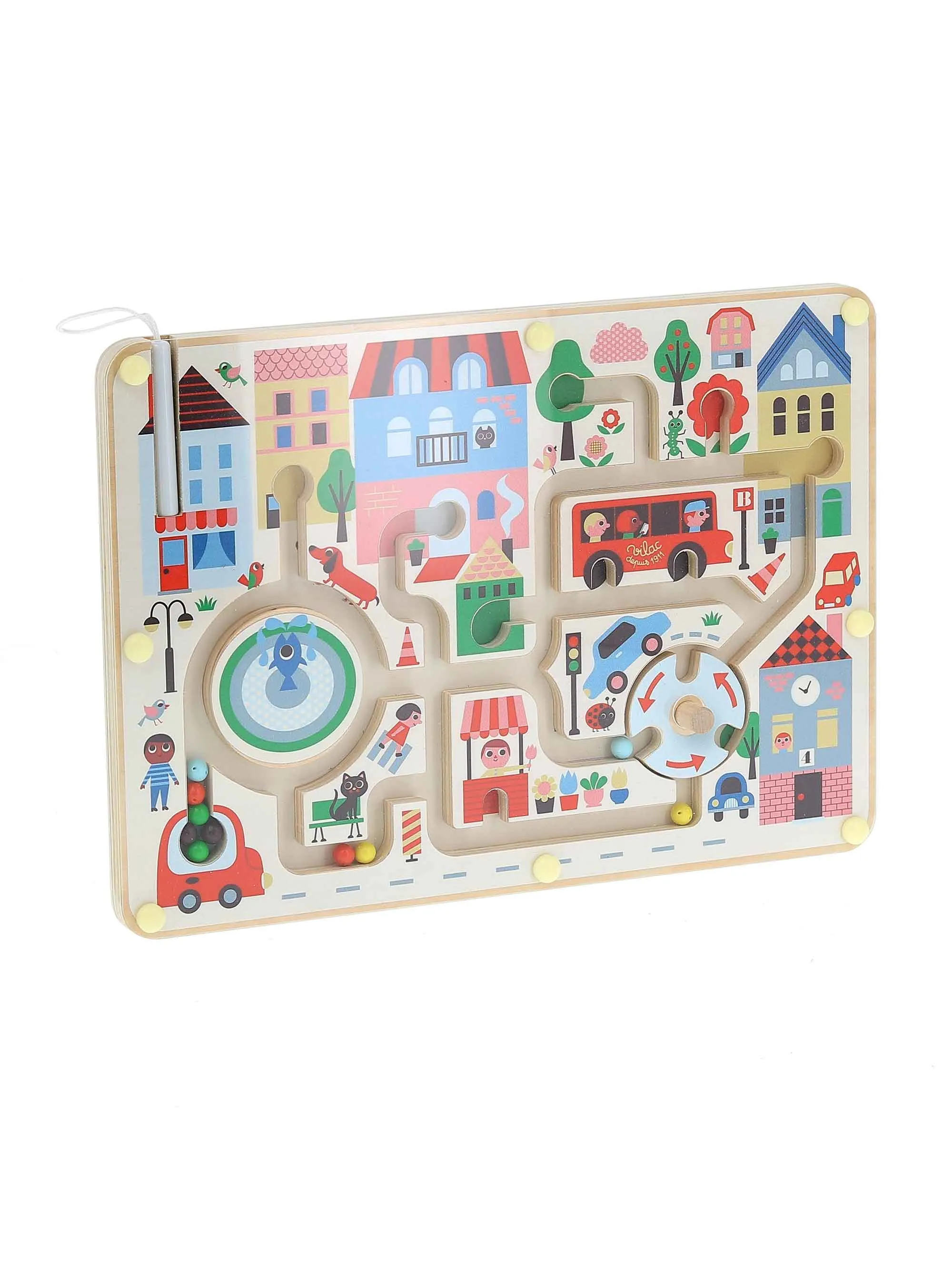 Magnetic Town Maze