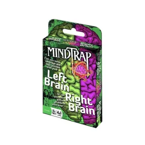 Mind Trap Left Brain Right Brain Card Game