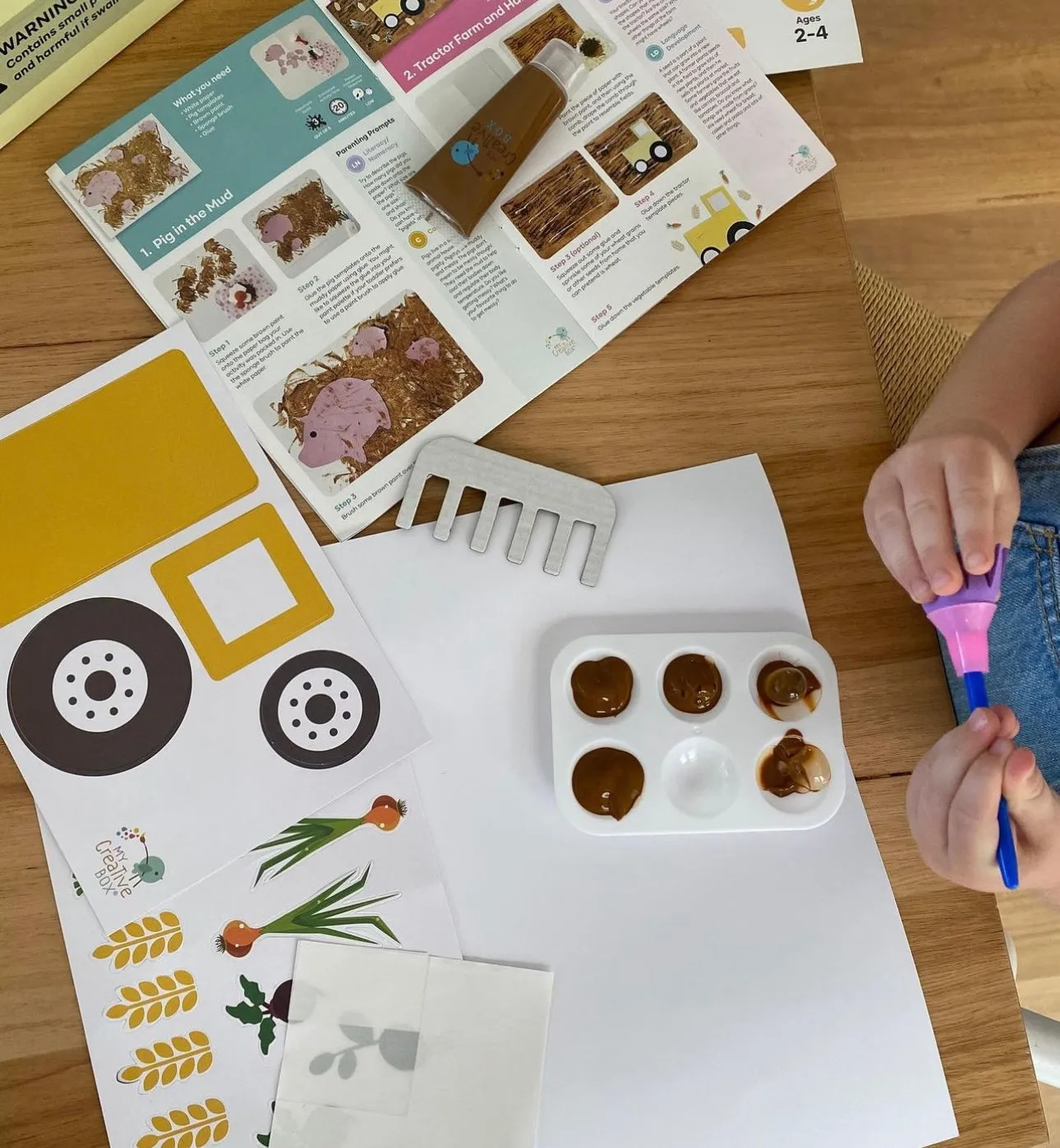 Mini Explorers Farm Mini Creative Box