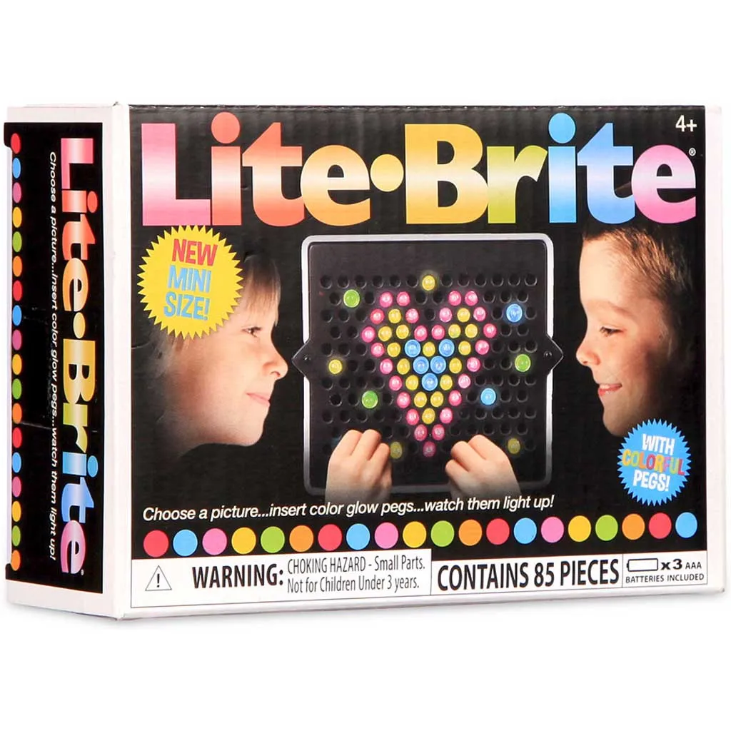 Mini Lite Brite by Schylling - Kids Art Toys