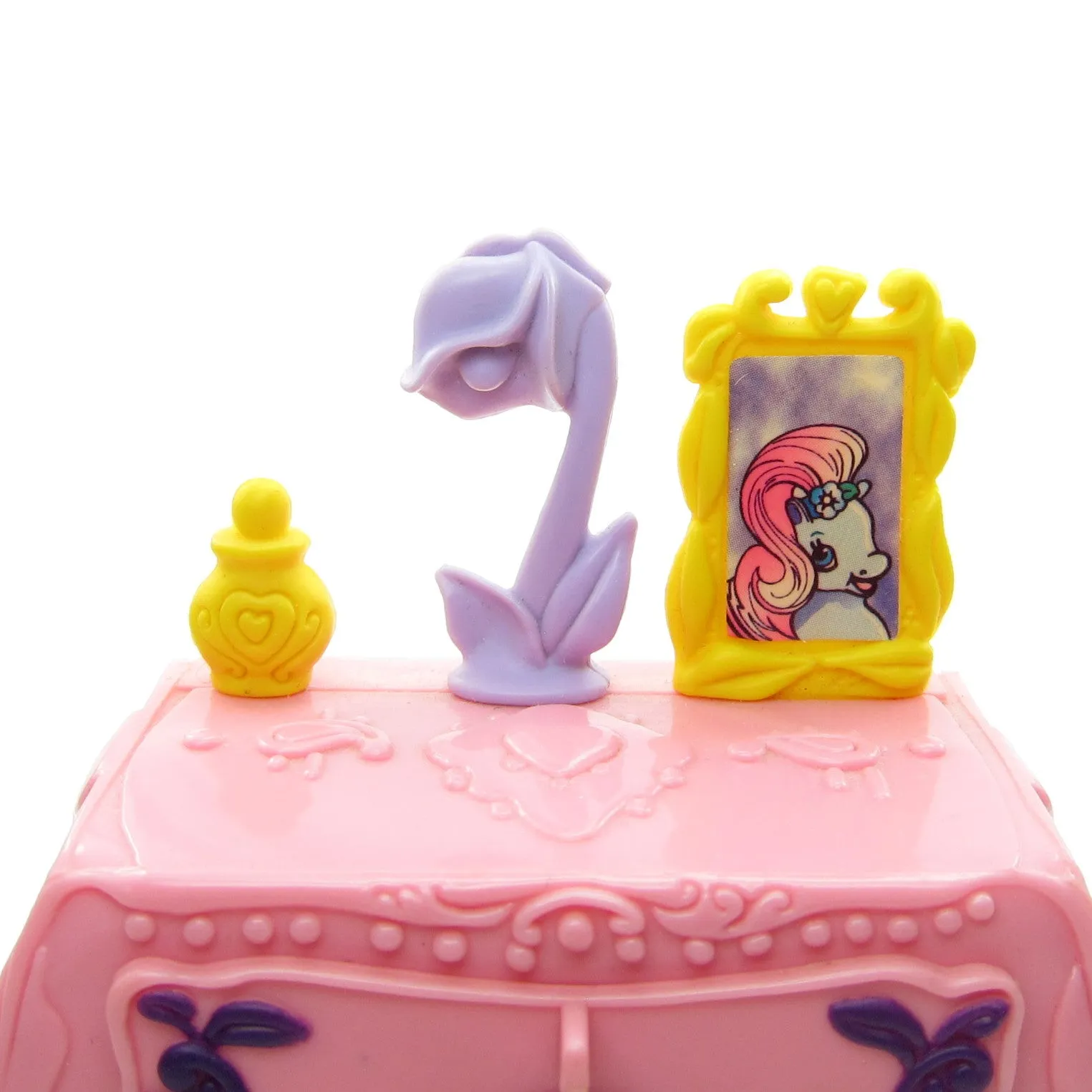 Moon Shadow Magic Motion My Little Pony Vintage G2 with Dresser