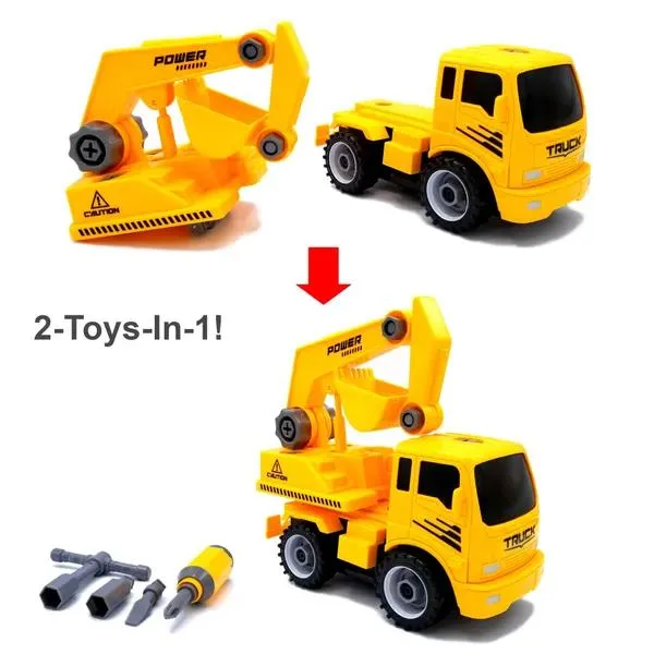 Mukikim Construct A Truck - Excavator