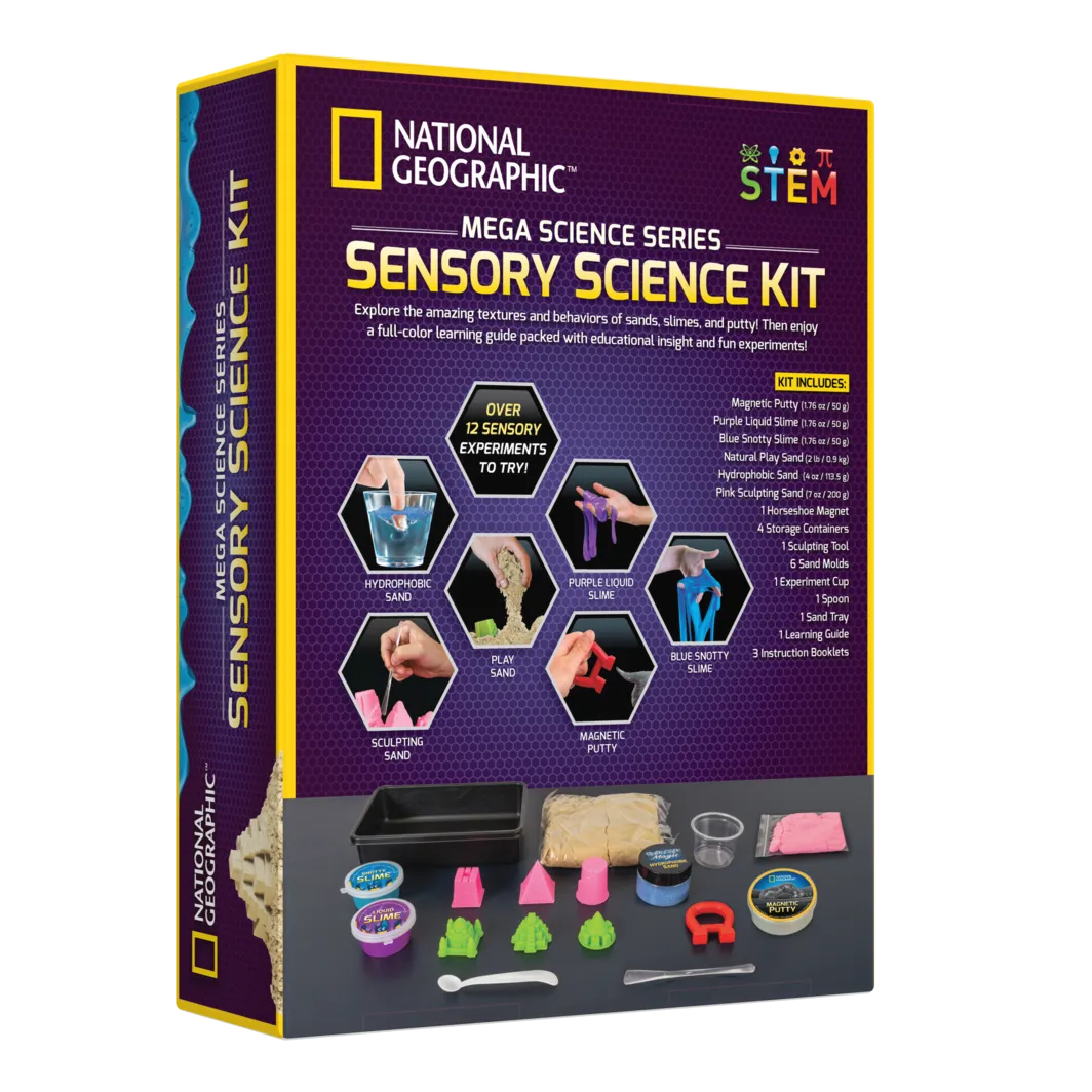 National Geographic MEGA Science Series Sensory Science Kit