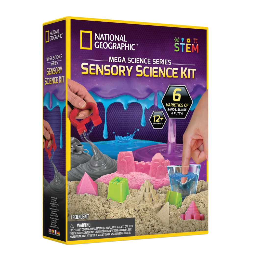 National Geographic MEGA Science Series Sensory Science Kit