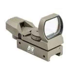NC Star Red & Green Dot Reflex sight 4 Different Reticle (TAN)