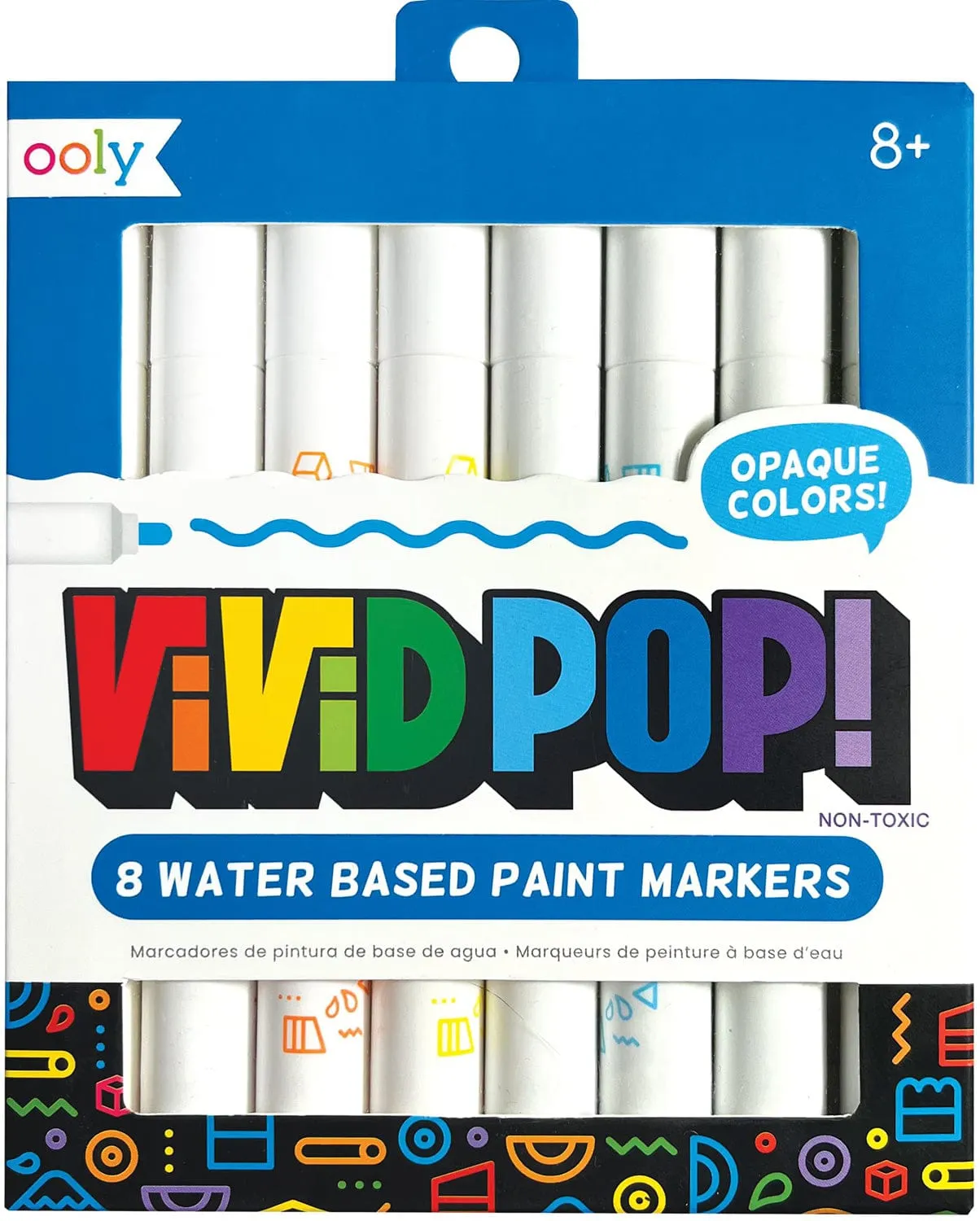 Ooly Vivid Pop Acrylic Paint Markers