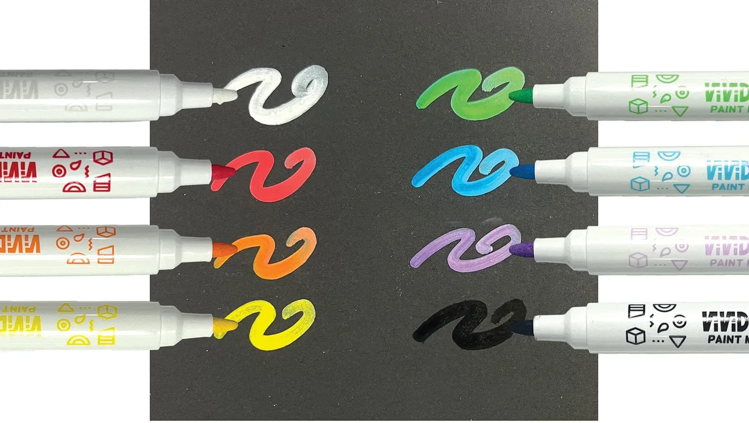 Ooly Vivid Pop Acrylic Paint Markers