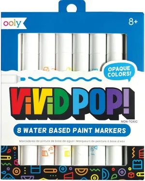 Ooly Vivid Pop Acrylic Paint Markers
