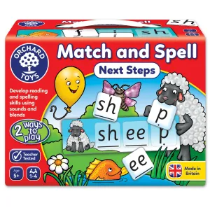 Orchard Toys Match And Spell Next Steps Game