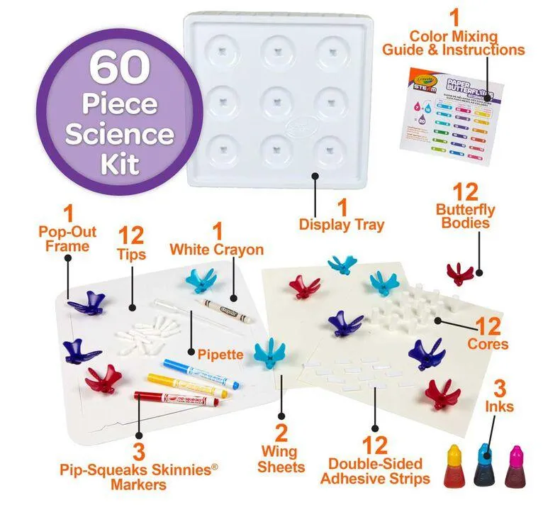 Paper Butterflies Science Kit