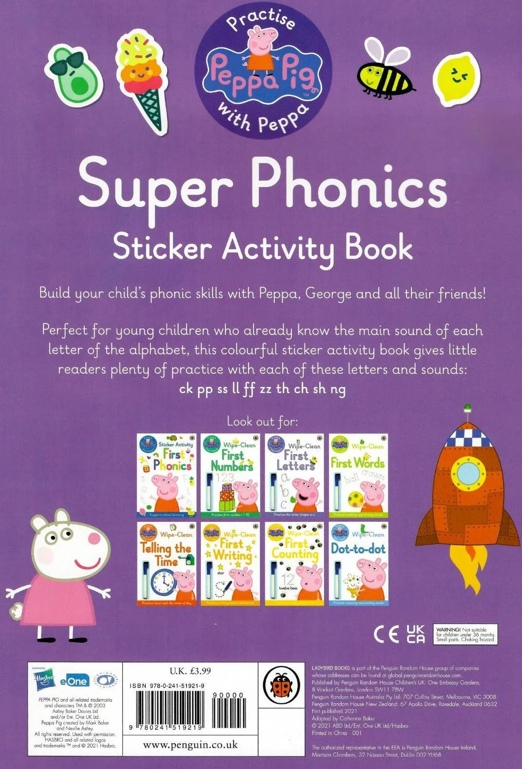 Peppa Pig - Practise with Peppa - Super Phonics Sticker Book