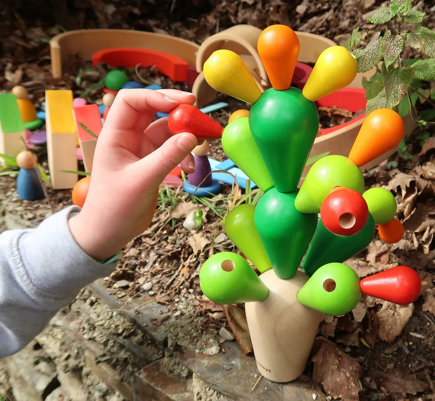 PlanToys Balancing Cactus