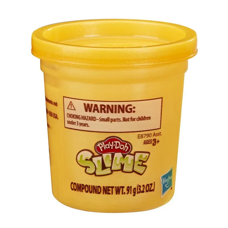 Play-Doh Brand Slime Single 3.2-Ounce Can of Metallic Orange Slime Compound for Kids 3 Years and Up