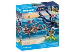 Playmobil Pirates: Battle Against the Giant Octopus 71419