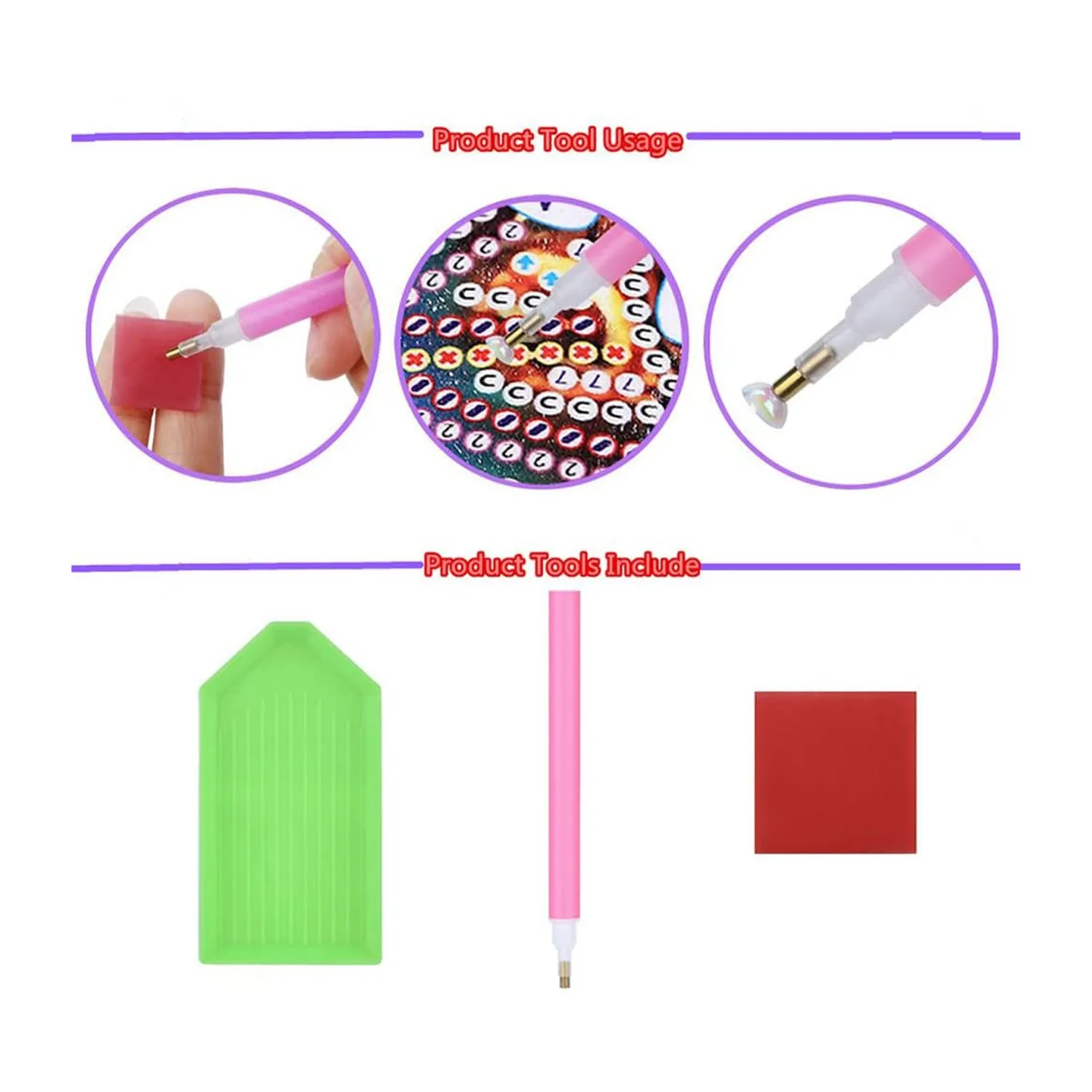 Poppy Crafts Diamond Art Tumbler Kit #5 - Flowers