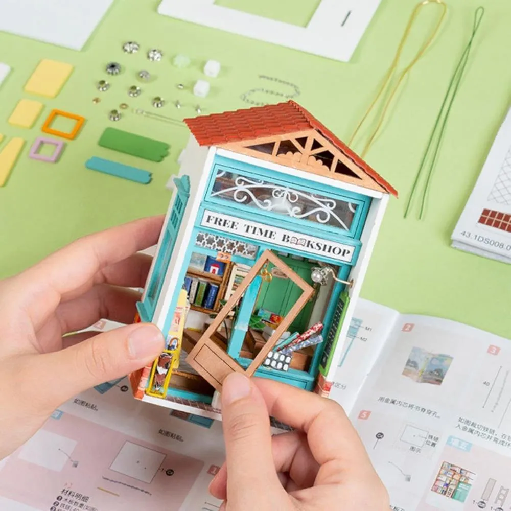 Robotime Rolife DIY Mini Model Kit - Free Time Bookshop