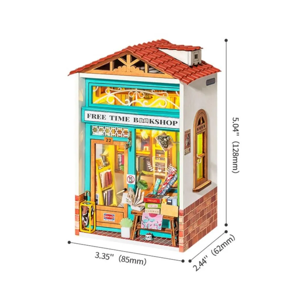 Robotime Rolife DIY Mini Model Kit - Free Time Bookshop
