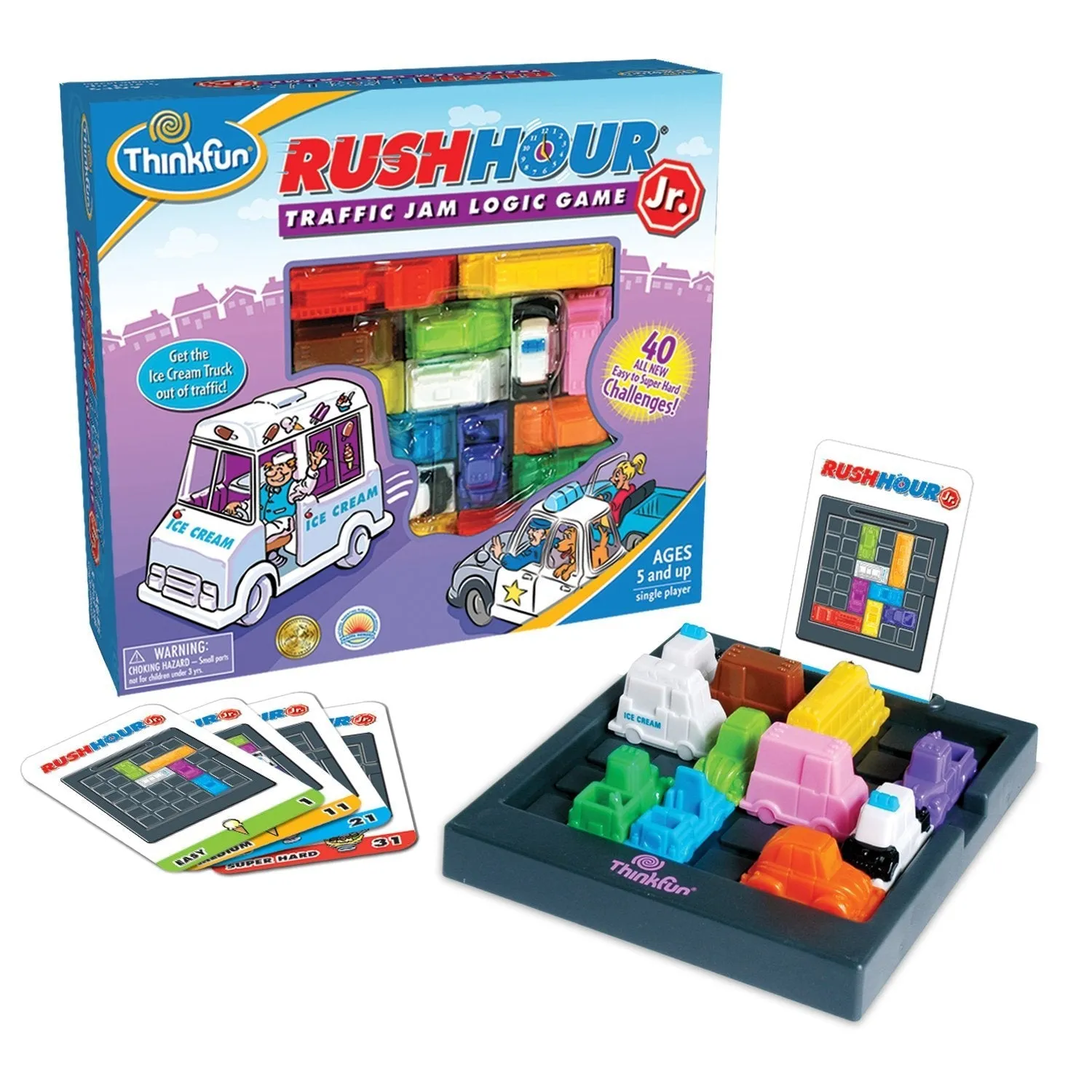 Rush Hour Jr: Traffic Jam Logic Game