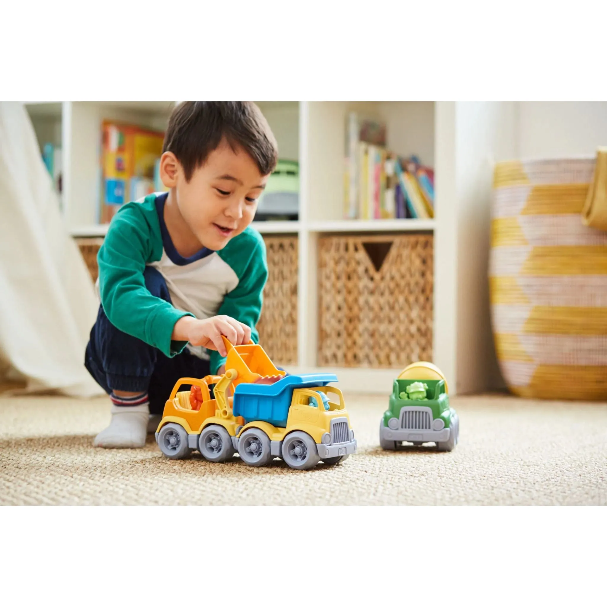 Scooper Construction Truck