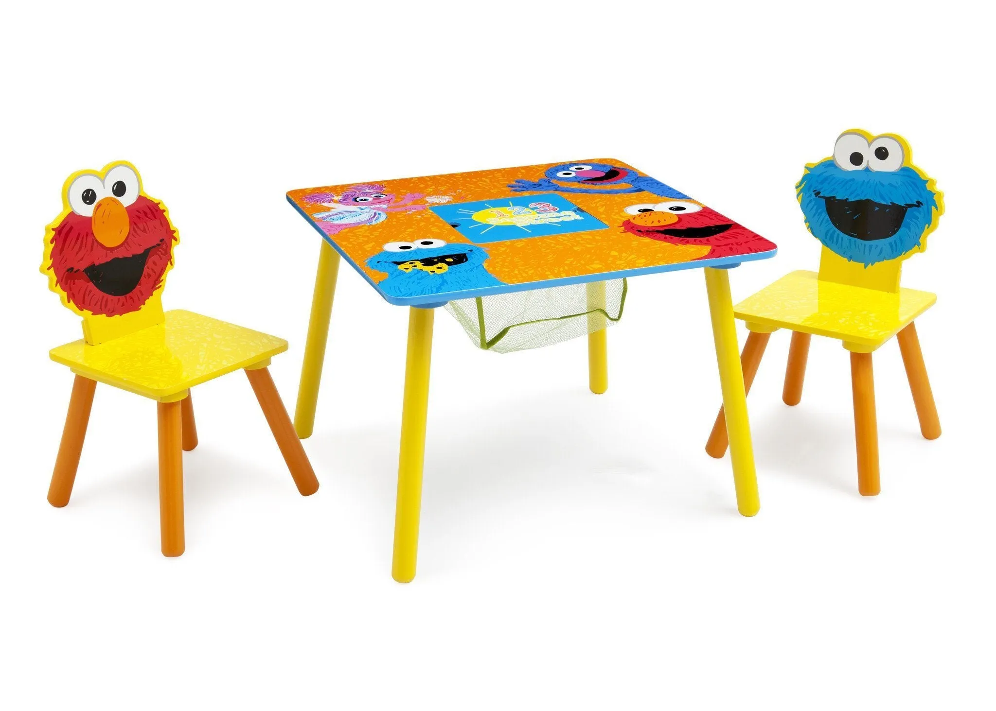 Sesame Street Table and Chair Set with Storage