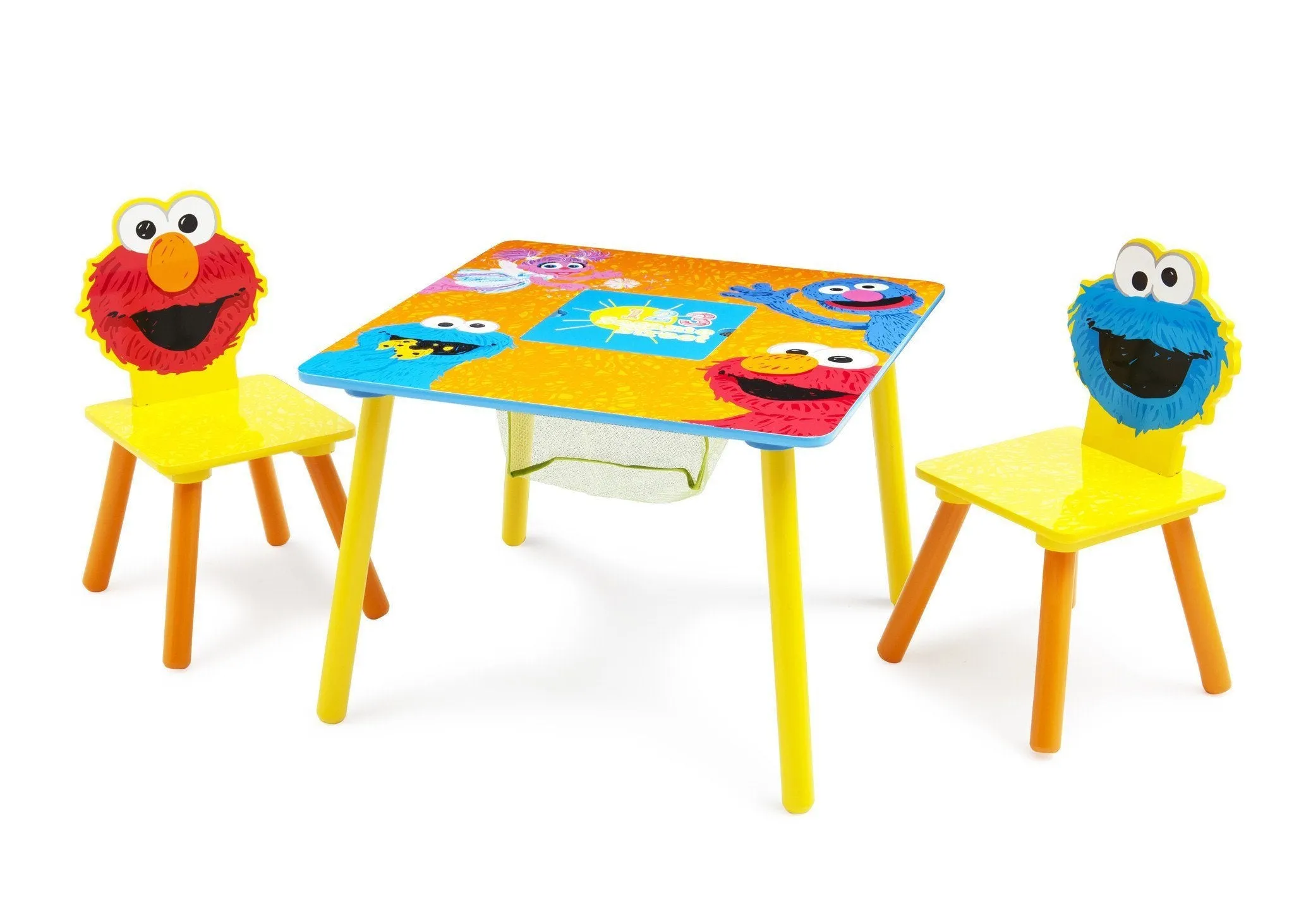 Sesame Street Table and Chair Set with Storage