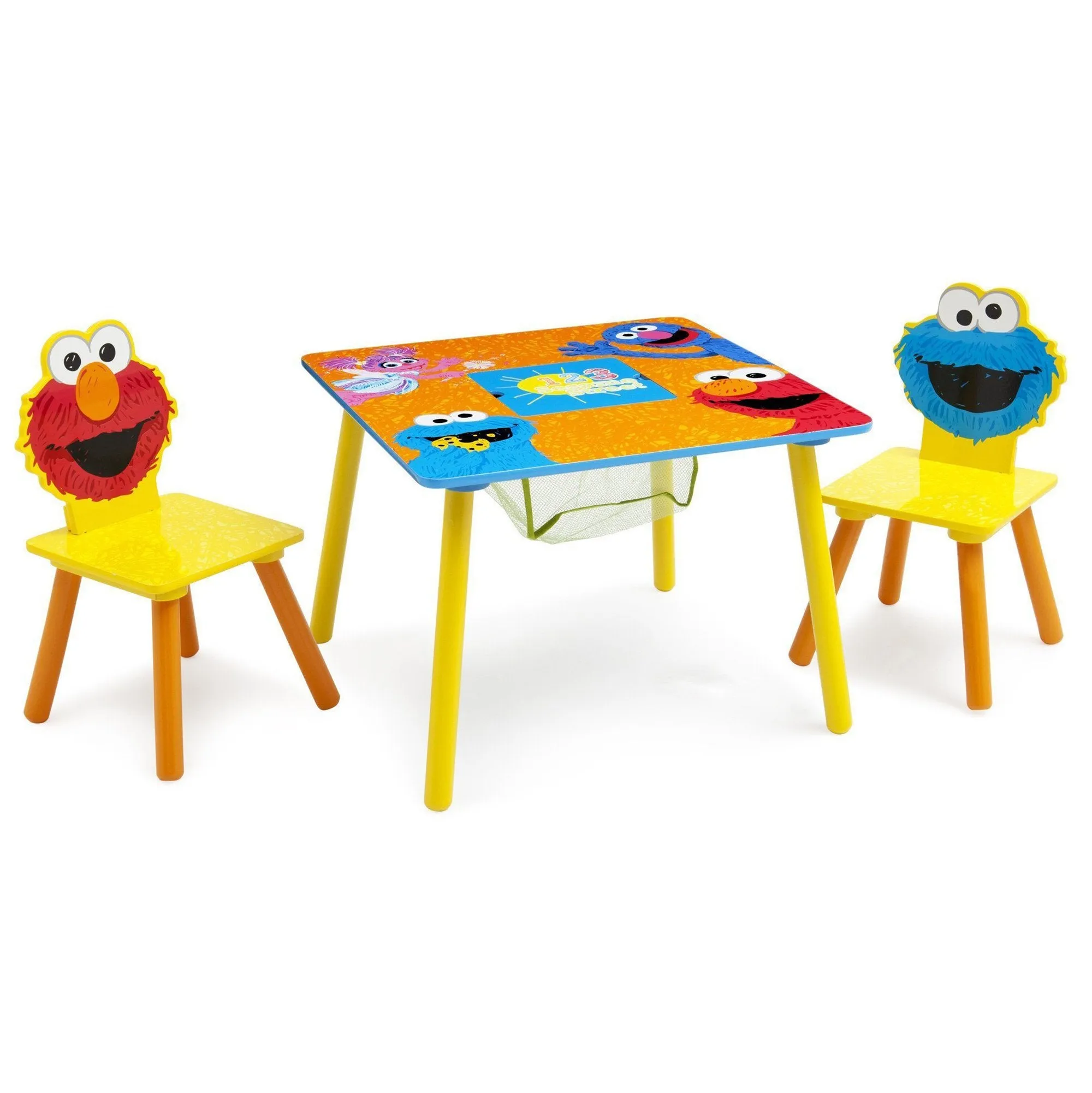 Sesame Street Table and Chair Set with Storage