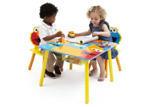 Sesame Street Table and Chair Set with Storage