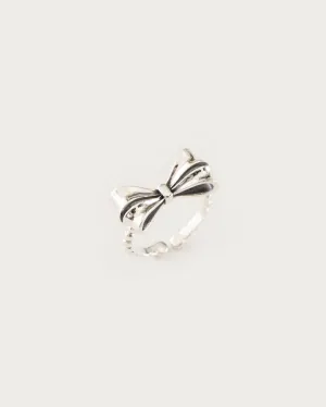 Silver Bow Ring