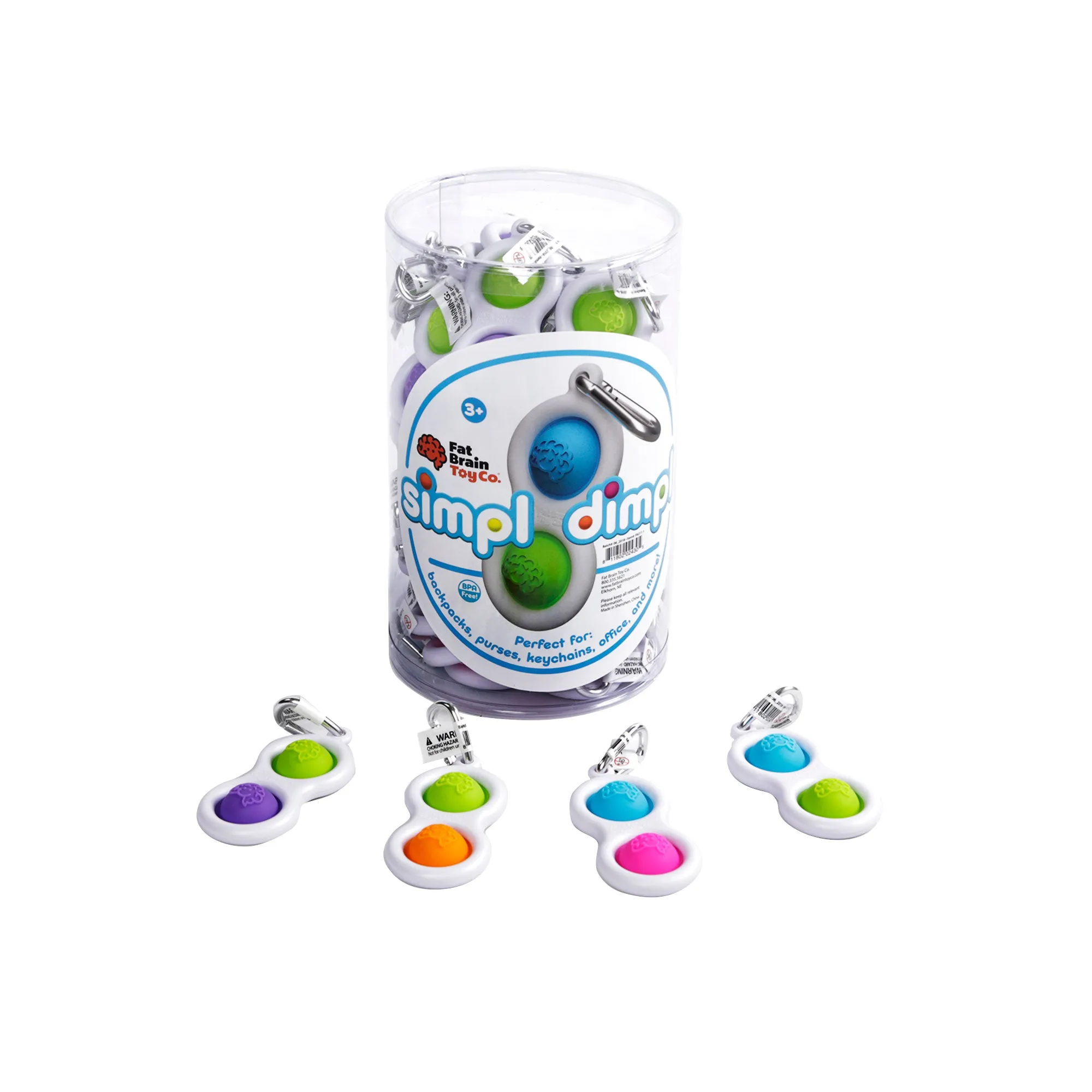 Simpl Dimpl Key Ring