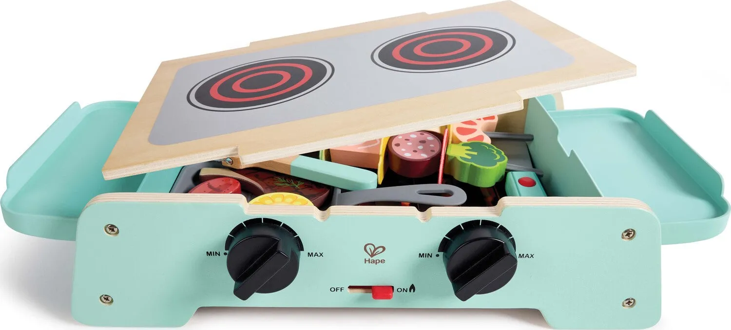 Sizzling Griddle & Grill BBQ Set